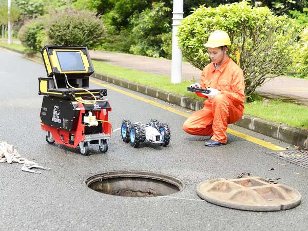杏花岭管道机器人检测
